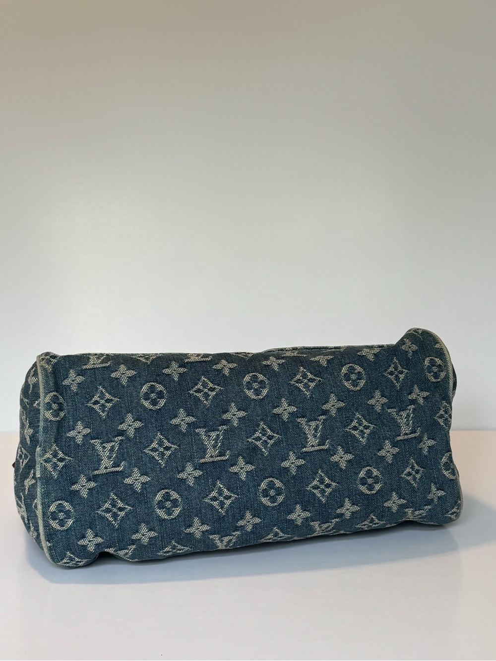 2005 Vintage Louis Vuitton Denim Neo Speedy - Picture 5 of 9